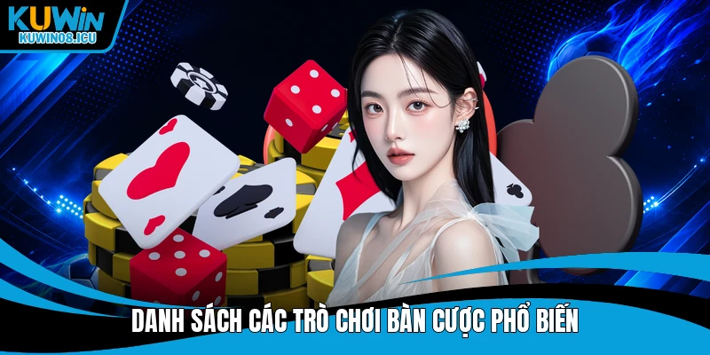 danh sách trò chơi